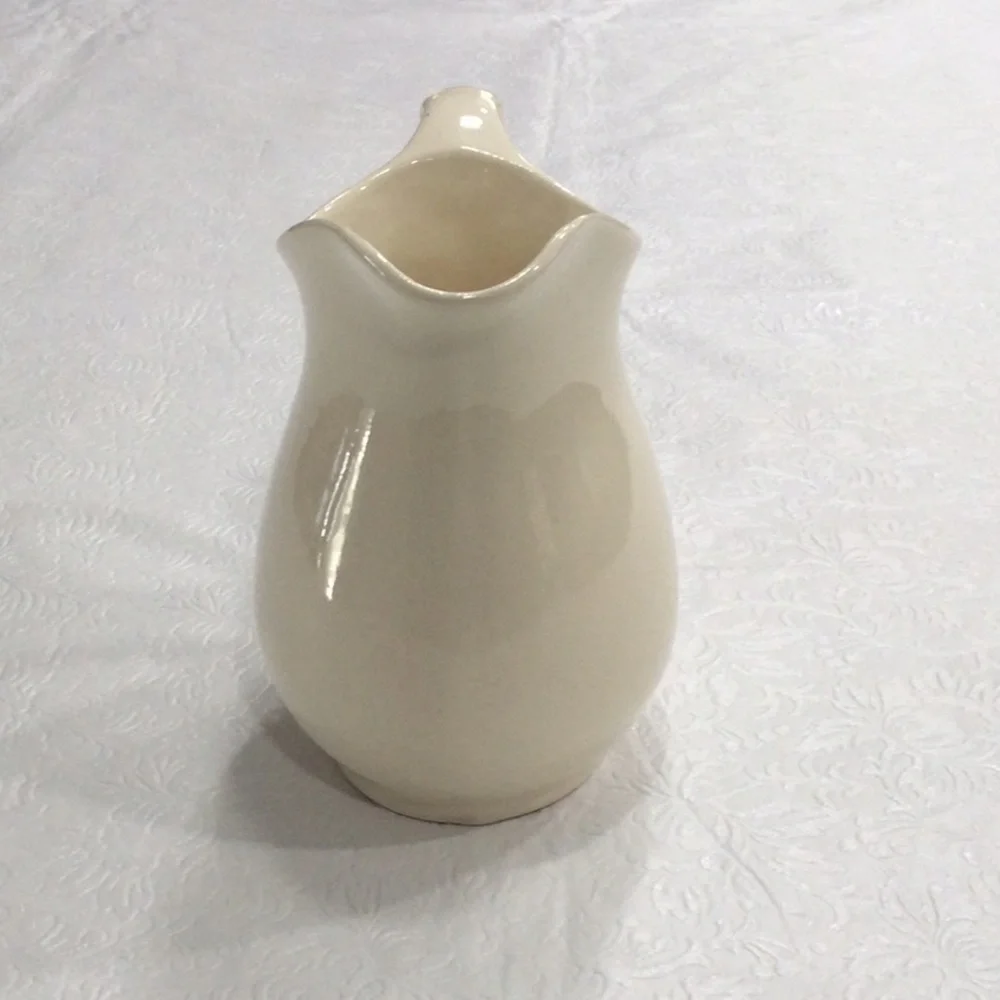 Water Pitcher Small Vintage White